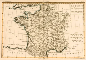 La France par régions, de 